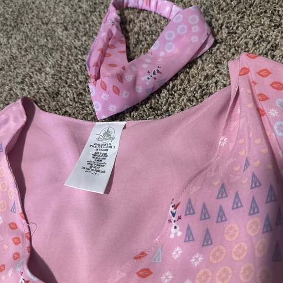 Disney Frozen Pink Dress with Headband - Picture 8 of 8